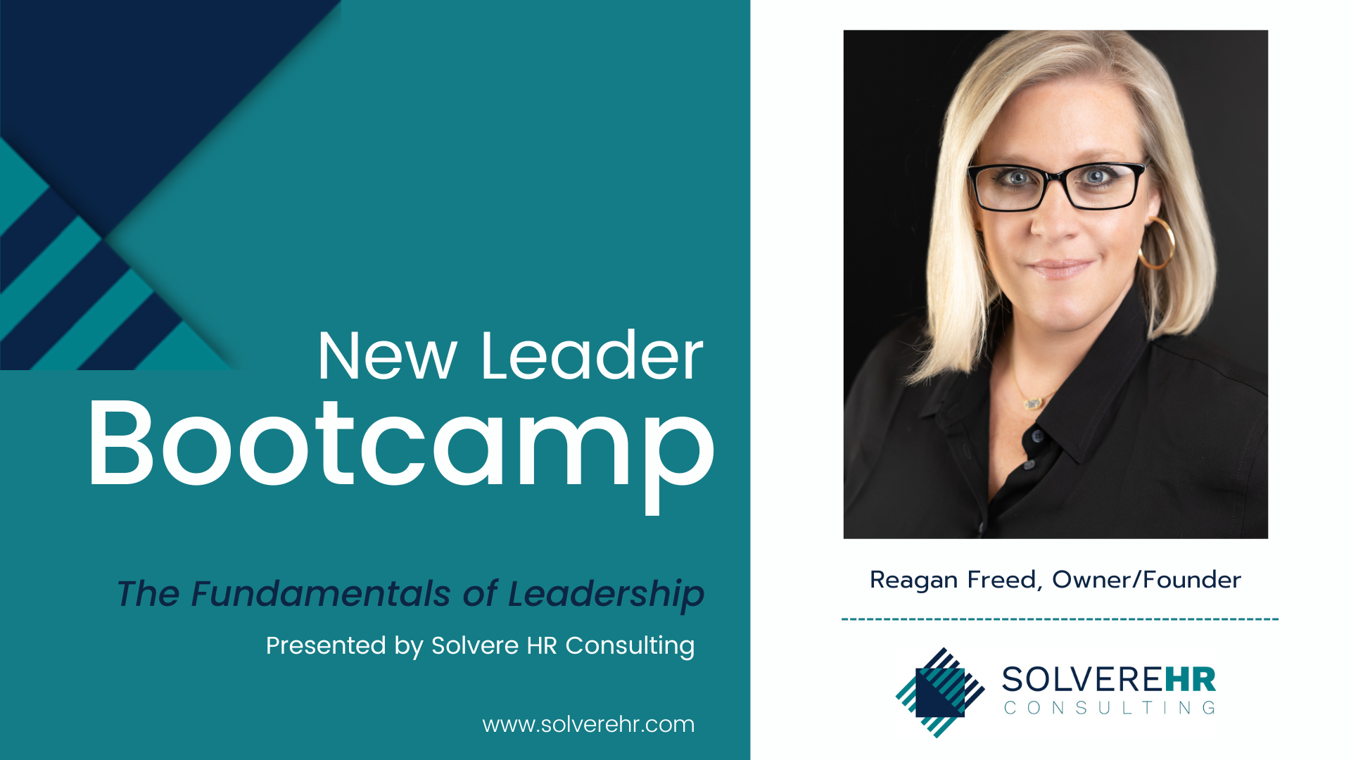 New Leader Bootcamp: The Fundamentals of Leadership - Solvere HR